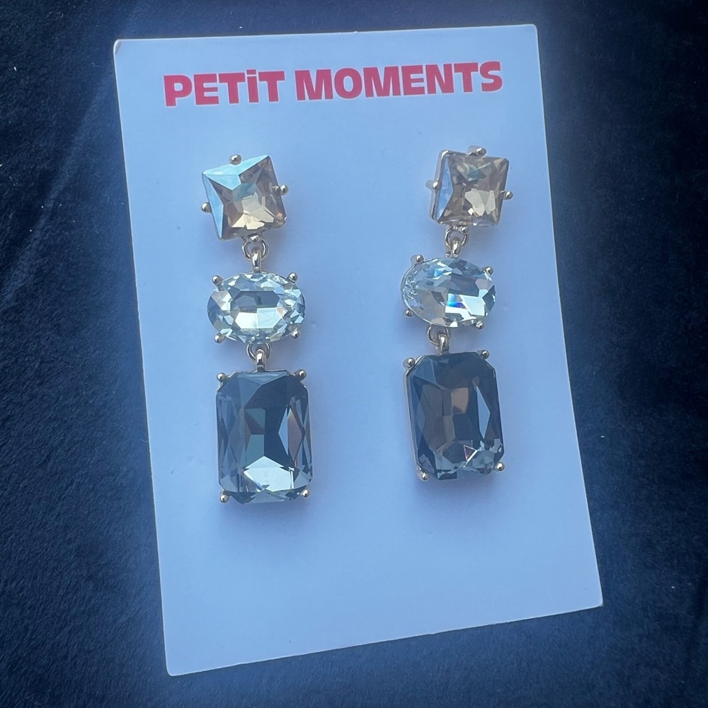 Gold and Silver Statement Earrings